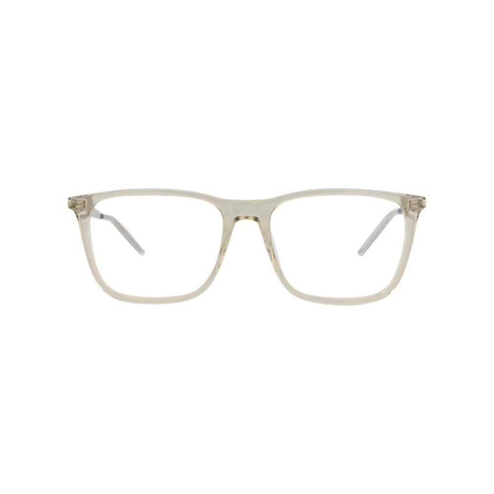 Saint Laurent Square-Frame Acetate Optical Frames Brown Mens